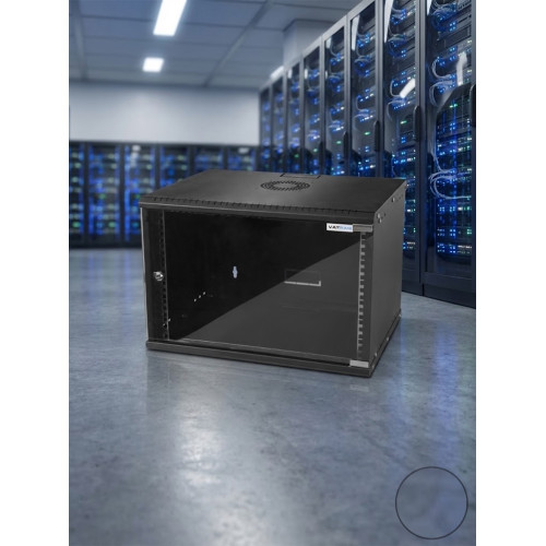 The Data Fortress: Industrial Grade 9U Wall Mount Server Cabinet - 400mm