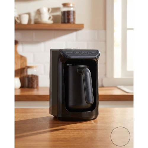 The Black Diamond: Ultra-Premium Automatic Turkish Coffee Machine