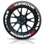 Hankook Tire Lettering Kit - Red Logo & Racing Blocks